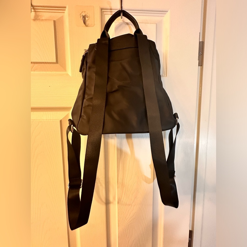 NWOT Giani Bernini Black Nylon Backpack, Created for Macy's - Picture 6 of 7